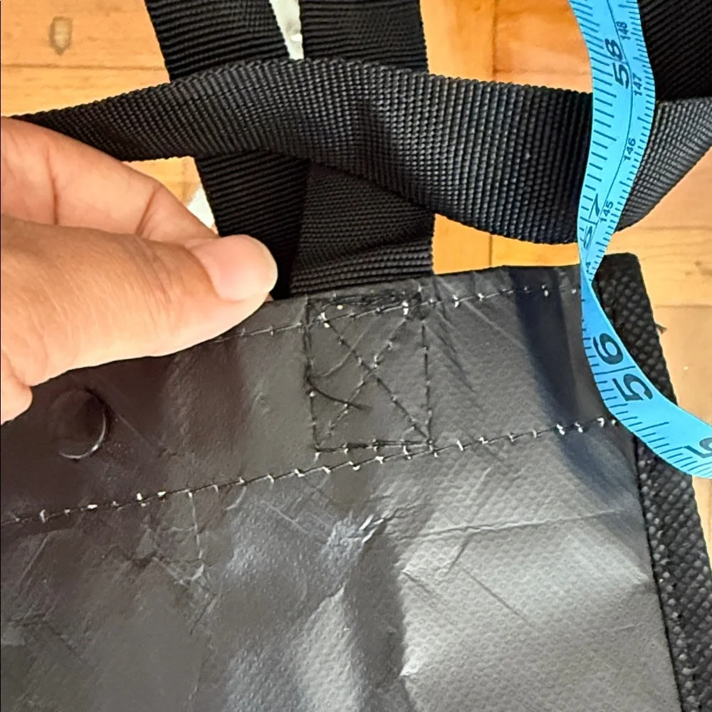 lululemon athletica Black and Yellow Tote